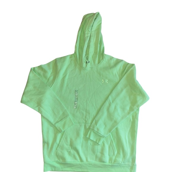 Under Armour Other - Under Armour Mens Fleece Hoodie Lime Green Size 2XL 1377530